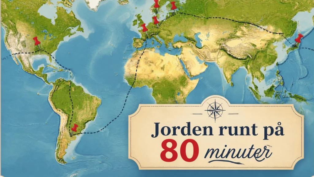 Jorden runt på 80 minuter